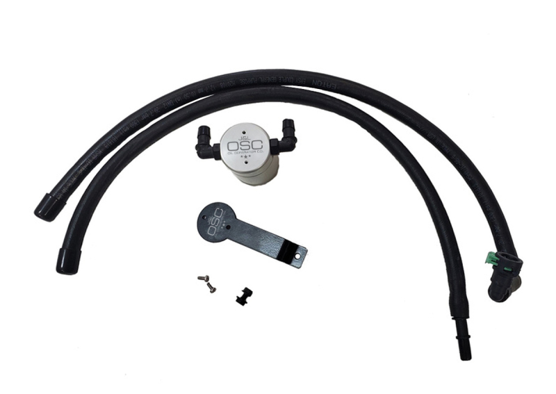 Ford Explorer Oil Separator - Driver Side - J&L - 3.0 - Clear Anodized - `20-`24