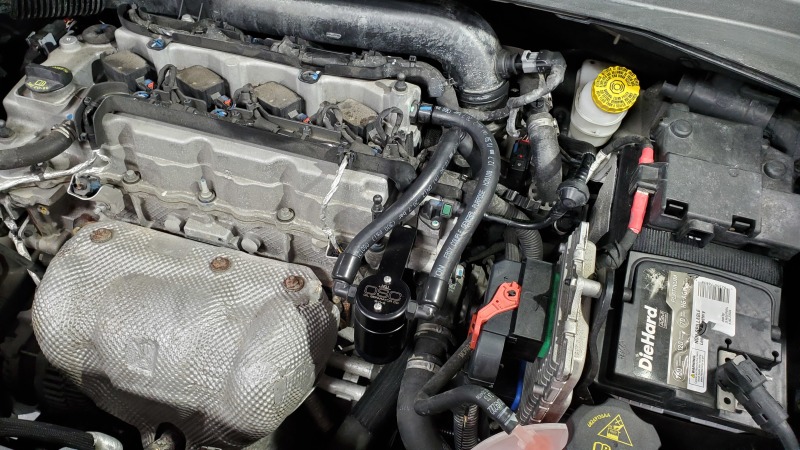 Jeep Renegade Oil Separator - Driver Side - J&L - 3.0 - Black Anodized - `15-`21