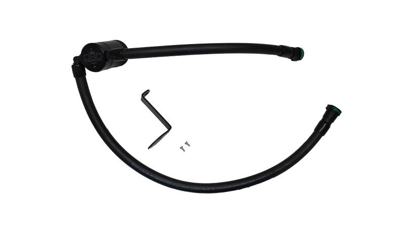 Ford F-250 Oil Separator - Passenger Side - J&L - 3.0 - Black Anodized - `23-`26