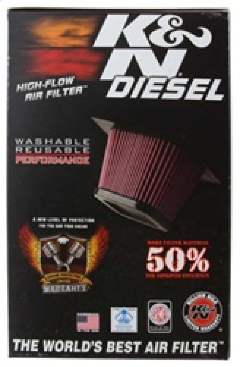 Ford F250 Super Duty Performance Air Intake - K&N Engineering - Drop In ...