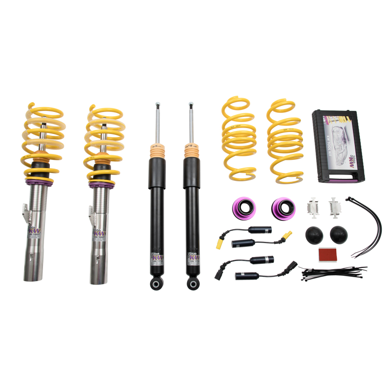 Audi S3 Coilover Suspension Kit - KW - V1 INOX-LINE - `15-`20
