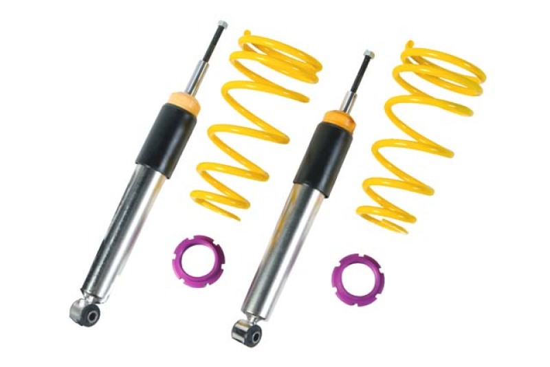 Ford Mustang Suspension Lift Kit - Front + Rear - KW - KW V1 INOX-LINE Coilover - `99-`04