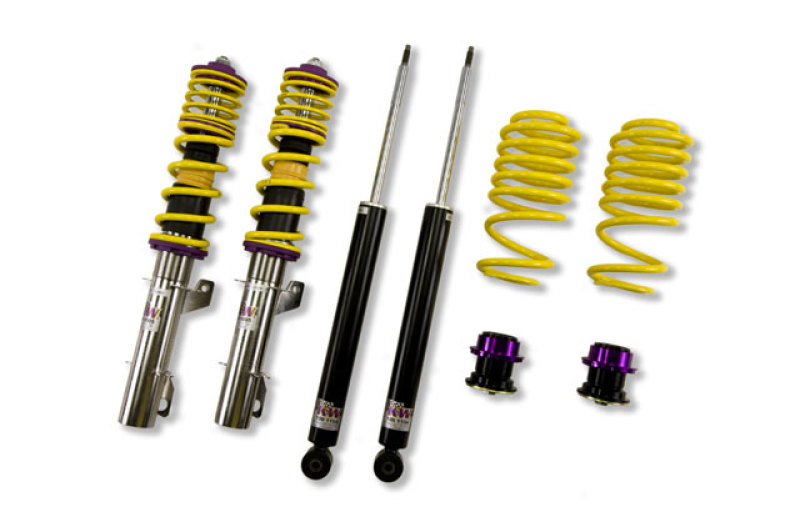 Volkswagen Beetle Coilover Suspension Kit - KW - V2 INOX-LINE Adjustable - `98-`10