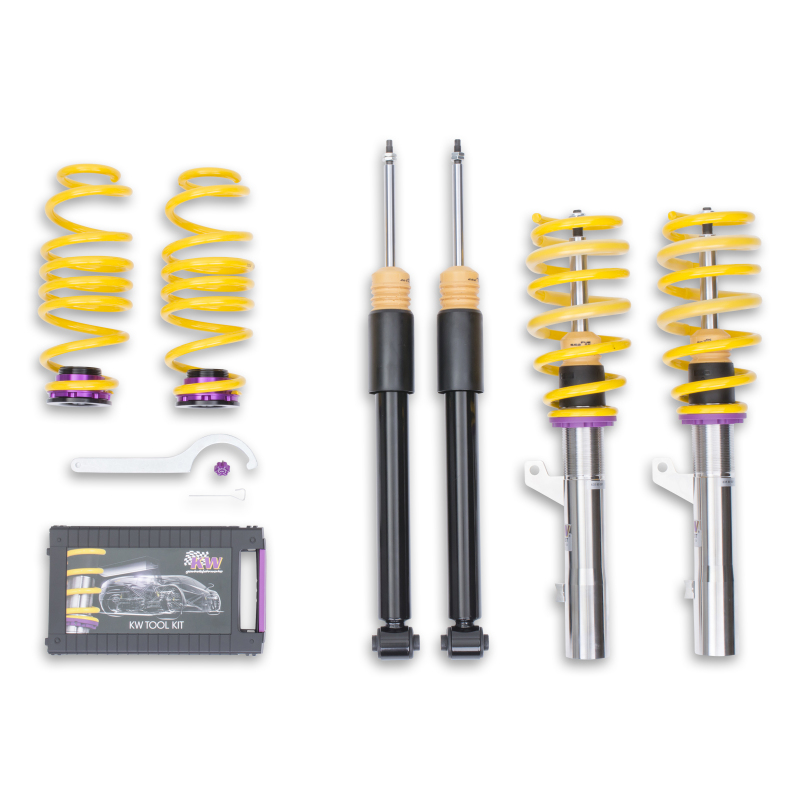 Audi A3 Coilover Suspension Kit - KW - V2 Adjustable - `15-`20