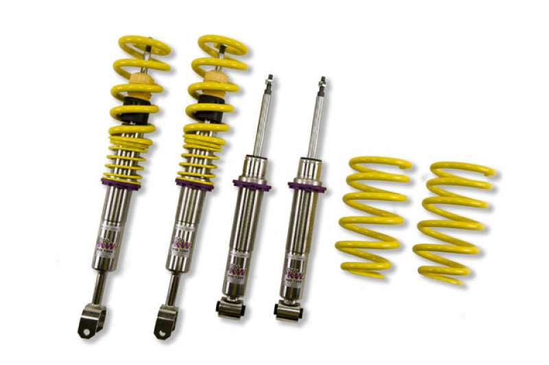 Audi A6 Coilover Suspension Kit - KW - V2 INOX-LINE, TVR-A Adjustable - `98-`04