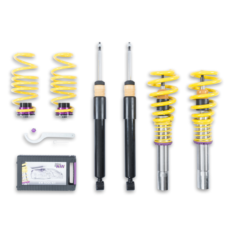 Audi A4 Coilover Suspension Kit - KW - V2 INOX-LINE with TVR-A Technology - `09-`16