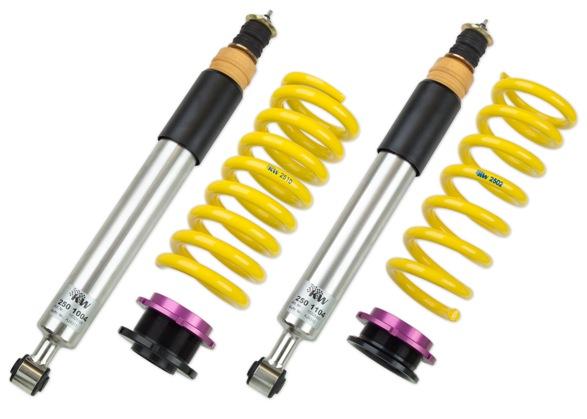 Mercedes-Benz CLK Coilover Suspension Kit - KW - V2 INOX-LINE, Adjustable Rebound Damping - `98-`02