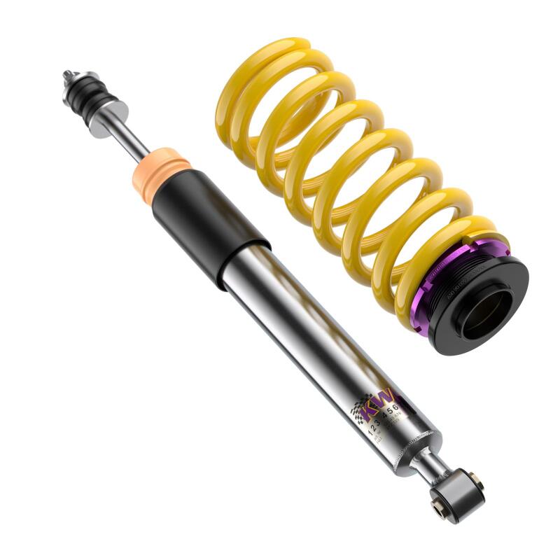 Mercedes-Benz C-Class Coilover Suspension Kit - KW - V2 INOX-LINE, TVR-A (Twin Valve Rebound - Adjustable) - `93-`00