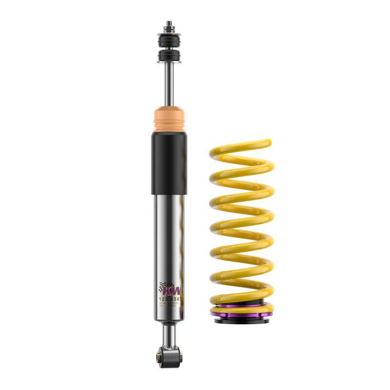 Mercedes-Benz C-Class Coilover Suspension Kit - KW - V2 INOX-LINE, TVR-A (Twin Valve Rebound - Adjustable) - `93-`00