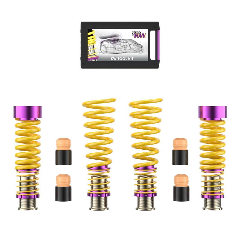 Nissan Skyline Coilover Suspension Kit - KW - H.A.S. Height Adjustable Spring - `16-`27