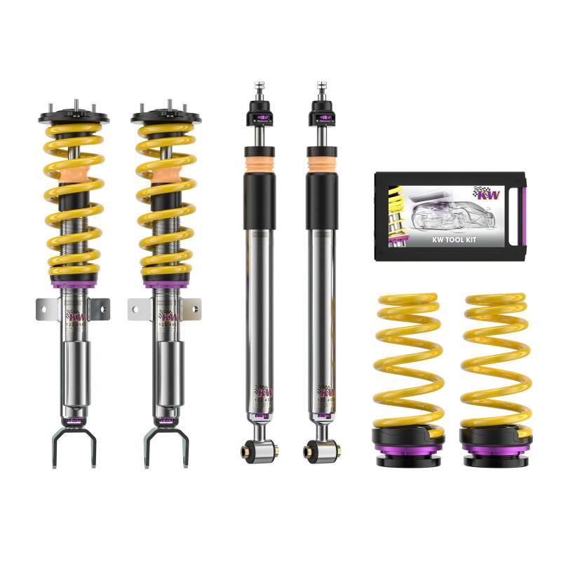 Tesla Model 3 Coilover Suspension Kit - KW - V3 Leveling - `17-`27