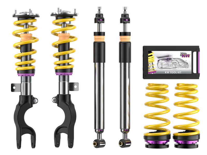 Tesla Model 3 Coilover Suspension Kit - KW - V3 Leveling Coilover - `18-`27