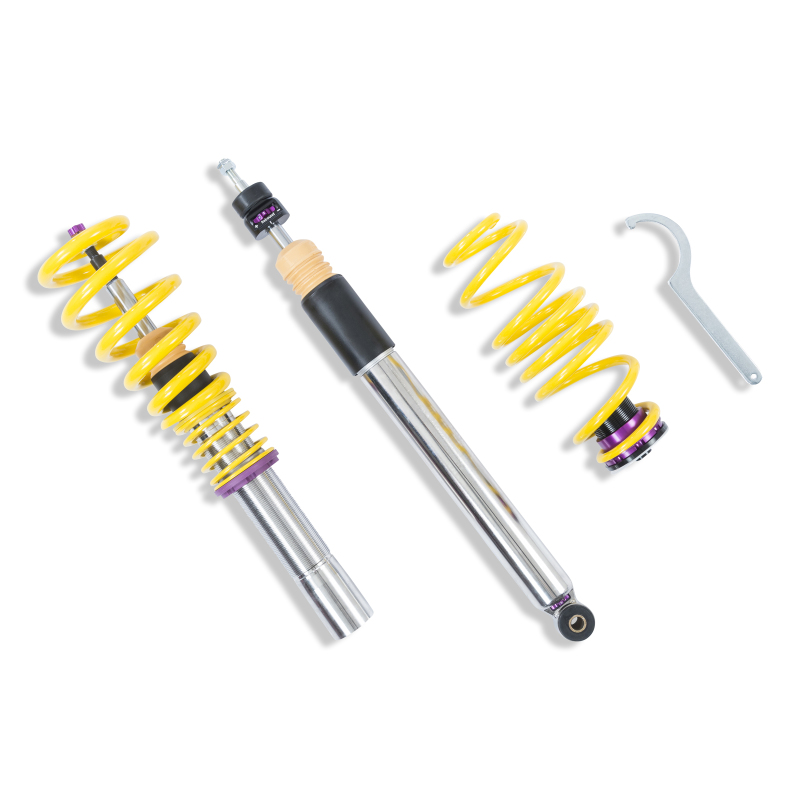 Porsche Macan Coilover Suspension Kit - KW - V3, Adjustable, TVR-A, TVC-A - `15-`27