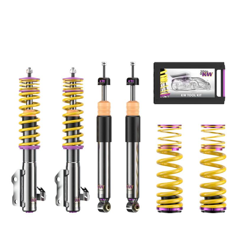 Chevrolet Camaro Coilover Suspension Kit - KW - V3 with Adjustable Rebound and Compression Damping - `16-`27