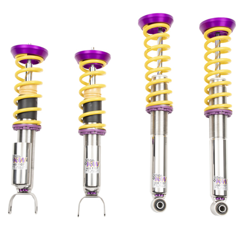 Chevrolet Corvette Coilover Suspension Kit - KW - V3 Variant, Adjustable Compression and Rebound, Inox-Line Stainless Steel, TVR-A & TVC-A Technology - `20-`27