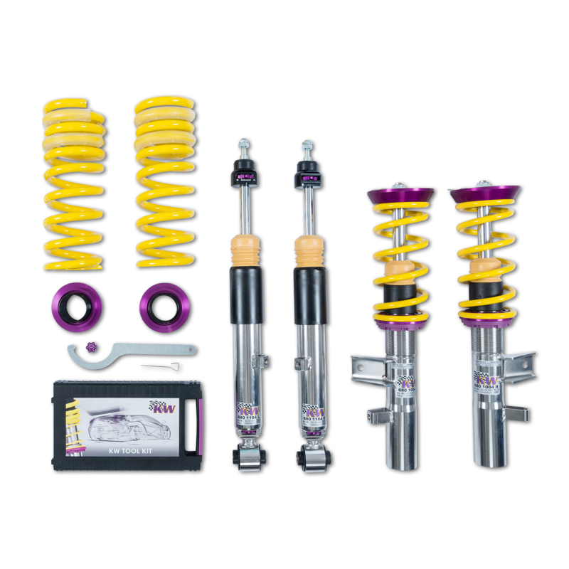 Kia Stinger Coilover Suspension Kit - KW - V3 with TVR-A and TVC-A technology - `18-`27