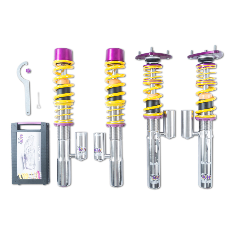 Porsche Cayman Coilover Suspension Kit - KW - KW V3 Clubsport - `07-`12