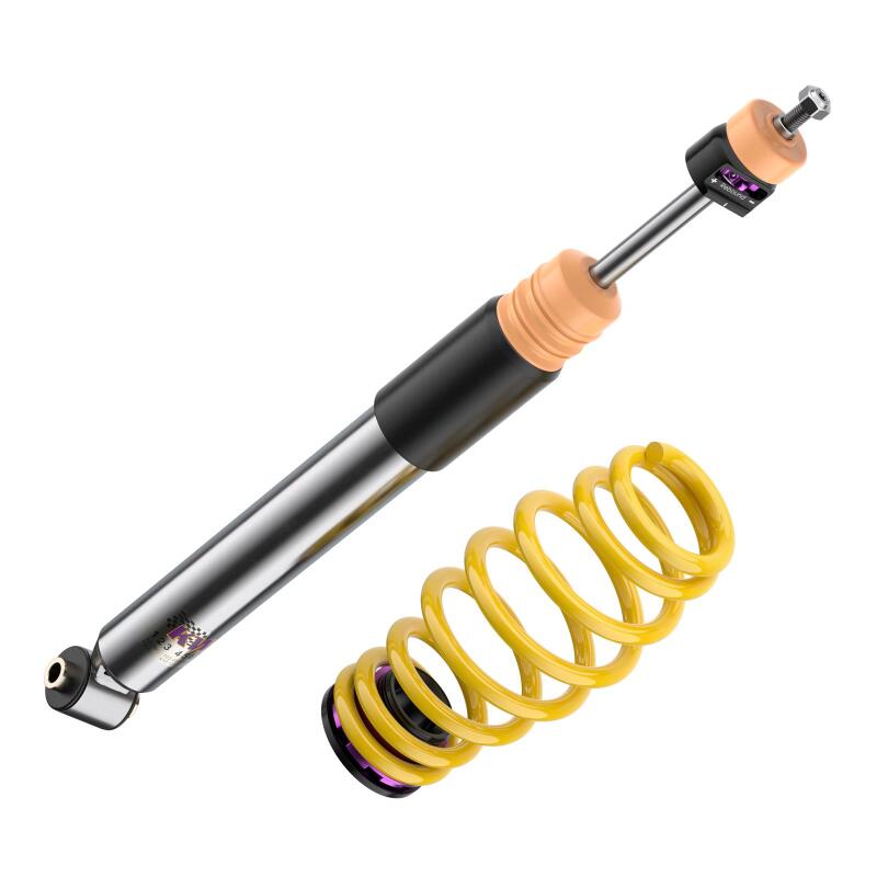 Audi A3 Coilover Suspension Kit - KW - V3, Adjustable, Inox-Line - `22-`27