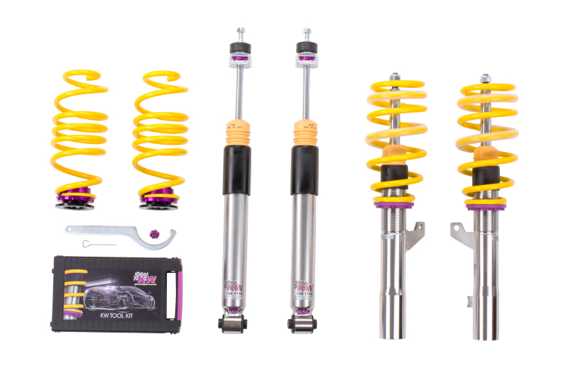 Audi A3 Coilover Suspension Kit - KW - V3 Coilover Kit, Adjustable - `22-`27