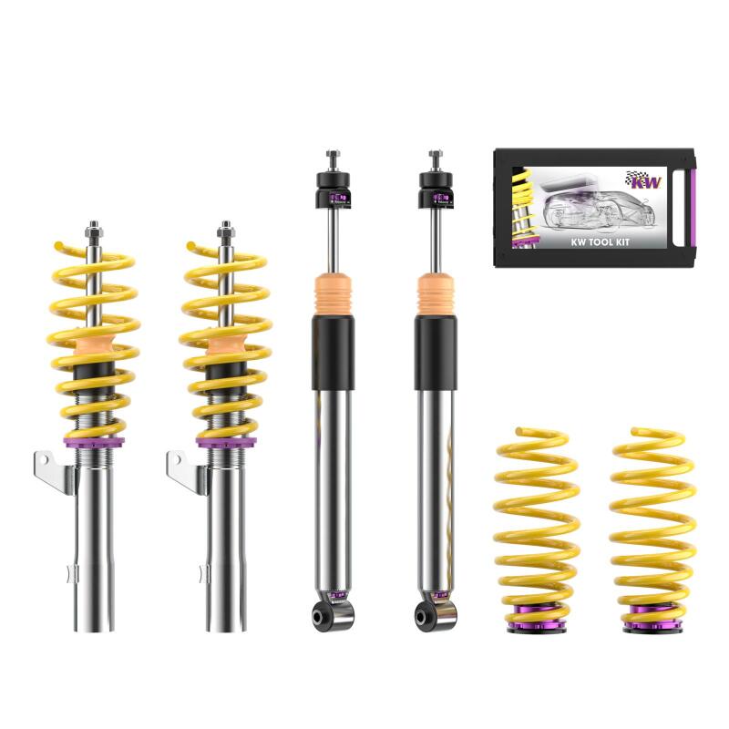 Volkswagen Golf VIII Coilover Suspension Kit - KW - V3 - `22-`27