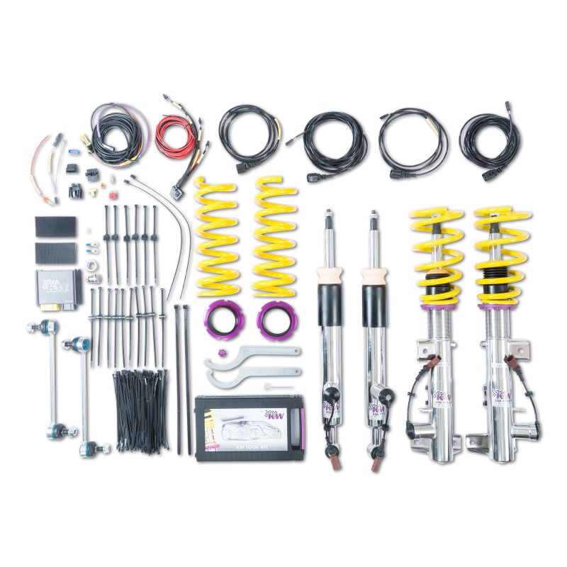 Mercedes-Benz C-Class Coilover Suspension Kit - KW - DDC ECU - `08-`15