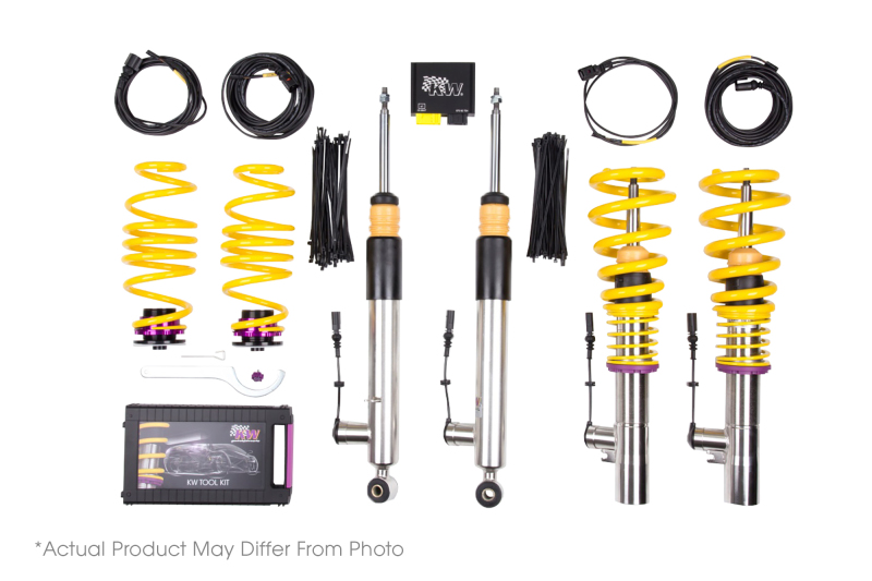 Mercedes-Benz C-Class Coilover Suspension Kit - KW - DDC ECU - `12-`14