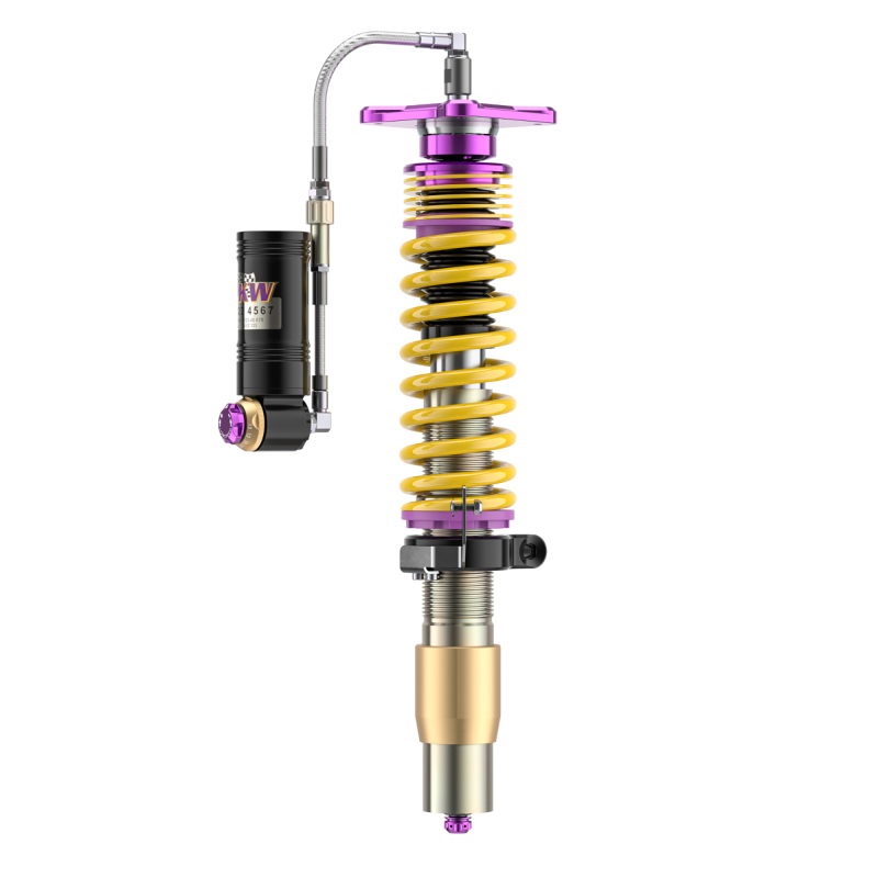 BMW M4 Coilover Suspension Kit - KW - V4 Clubsport 3-Way Adjustable with Aluminum Uniball Top Mounts - `21-`27