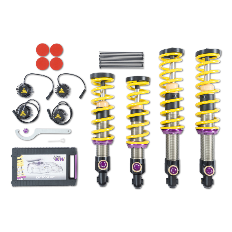 Mercedes-Benz AMG GT S Coilover Suspension Kit - KW - V4 - `16-`27