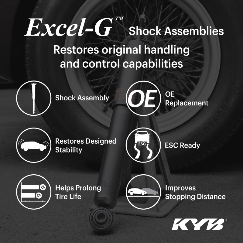 Buick Regal Shock Assembly - Rear Left - KYB - Excel-G - `11-`17