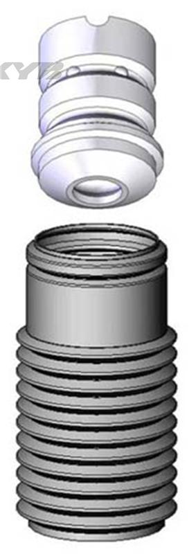 Chevrolet Prizm Strut Boots - Front + Rear - KYB - `98-`02