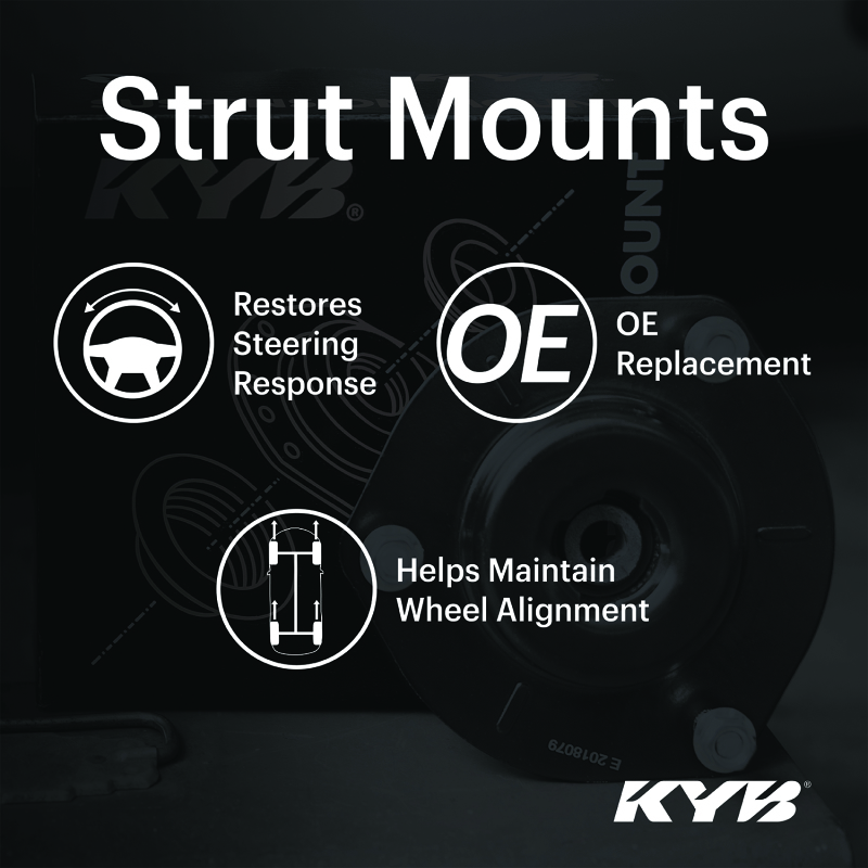 Acura CL Strut Mounts - Front + Rear - KYB - `01-`03