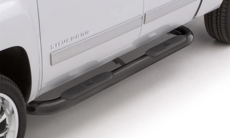 Dodge Ram 2500 Nerf Bars - LUND - Oval Curved - Black - `94-`02