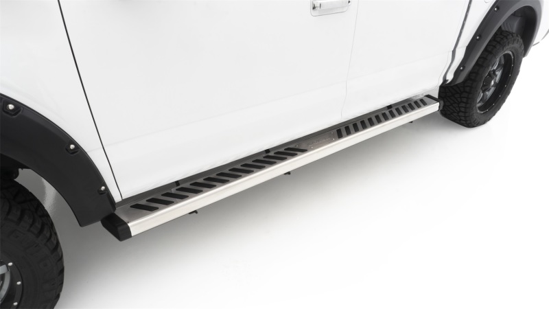 Ford F-150 Running Boards - LUND - Summit Ridge 2.0 - Stainless - `15-`18