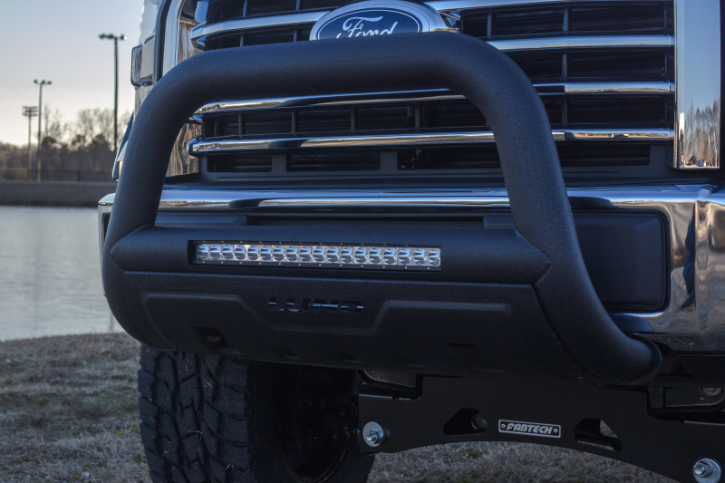 Ford F-250 Super Duty Bull Bar - LUND - With LED Light Bar - Black - `17-`27