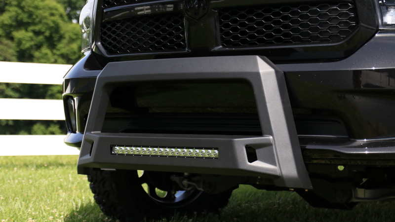 RAM 1500 Bull Bar - Front - LUND - Revolution w/LED Light - Matte Black - 2019