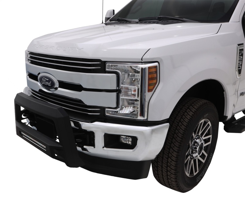 Ford F-250 Super Duty Fender Flares - LUND - Revolution Bull Bar - Black - Smooth - `17-`19