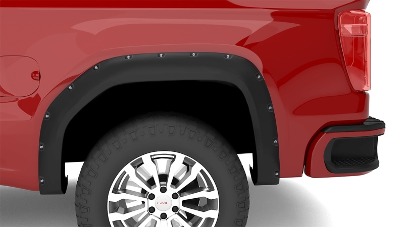 Chevrolet Silverado 3500HD Fender Flares - Front + Rear - LUND - RX-Rivet Style - Black - `20-`27