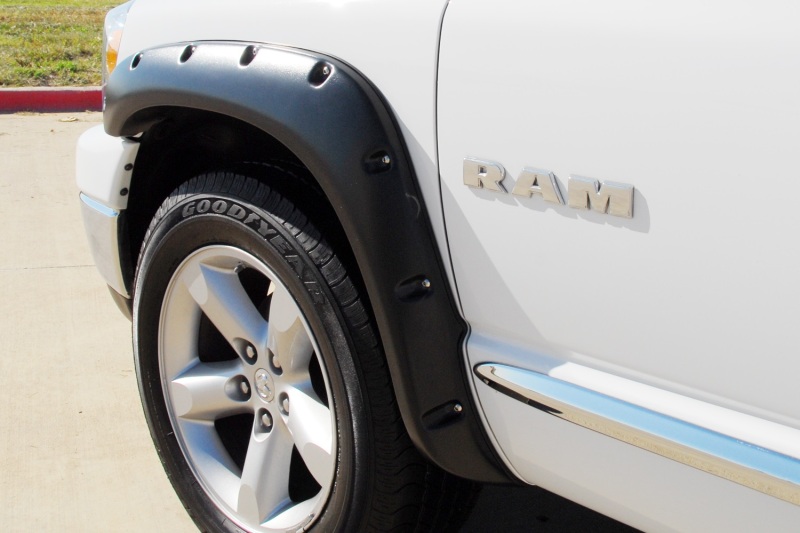 Dodge Ram 1500 Fender Flares - Front + Rear - LUND - RX-Rivet Style - Smooth Black - `02-`08