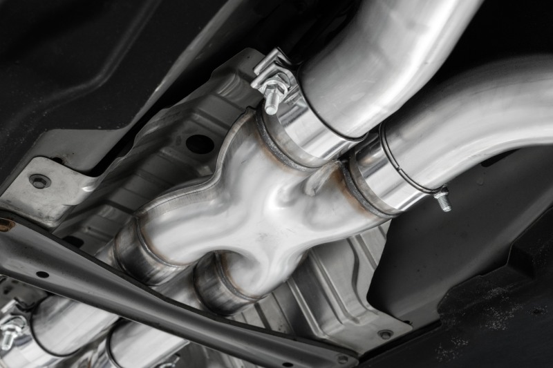 Infiniti Q60 Performance Exhaust - Dual Rear Exit - MBRP - Armor Pro Cat Back, T304 Stainless Steel - `17-`27