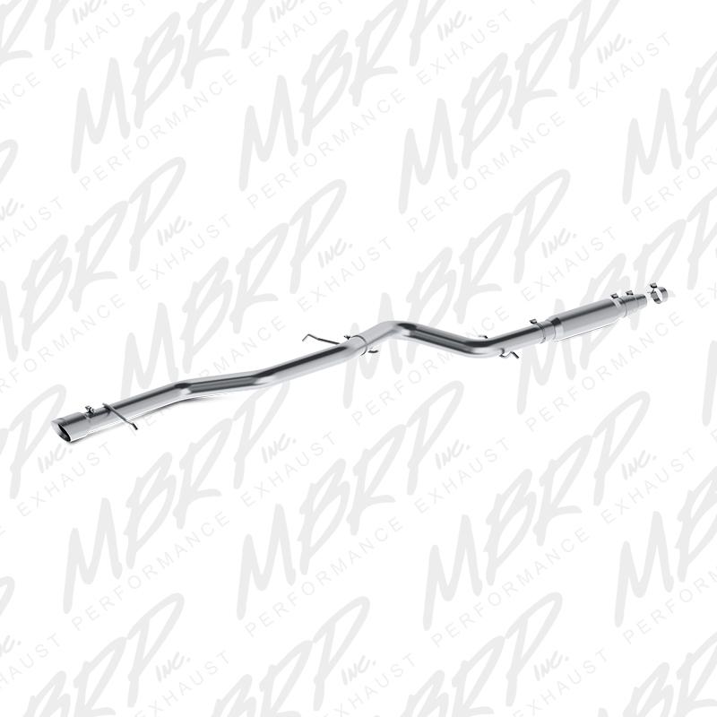 Volkswagen Jetta Performance Exhaust - Single Rear Exit - MBRP - ARMOR PLUS T409 Stainless Steel - `05-`06