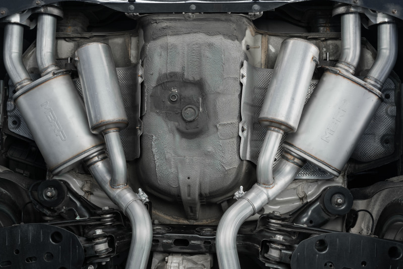 Kia Stinger Performance Exhaust - Rear - MBRP - Cat Back, Dual Rear Exit - `18-`27