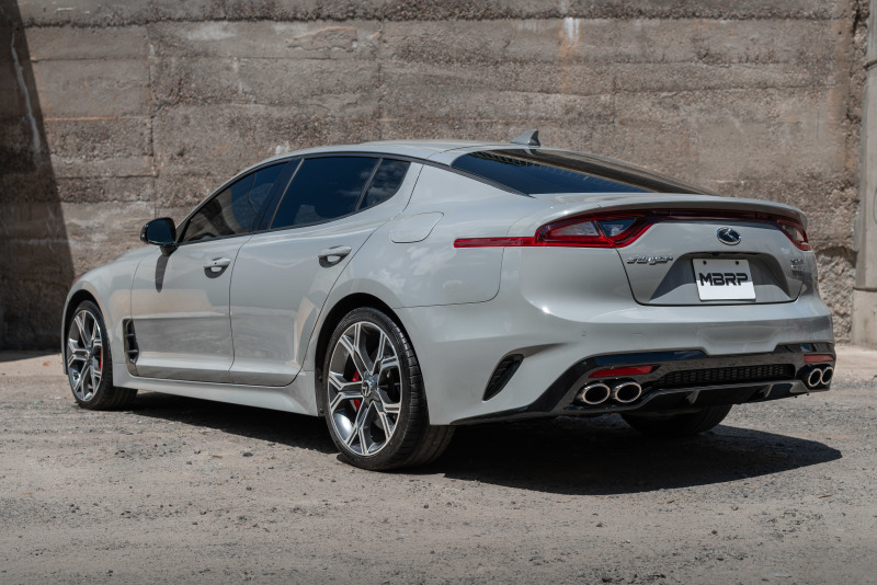 Kia Stinger Performance Exhaust - Dual Rear Exit - MBRP - Cat Back, Armor Lite - `18-`27