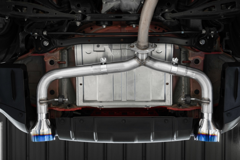 Toyota GR86 Performance Exhaust - Rear - MBRP - Axle Back, Dual Split Rear Exit, 5in Carbon Fiber Tips, T304 Stainless Steel - `22-`27