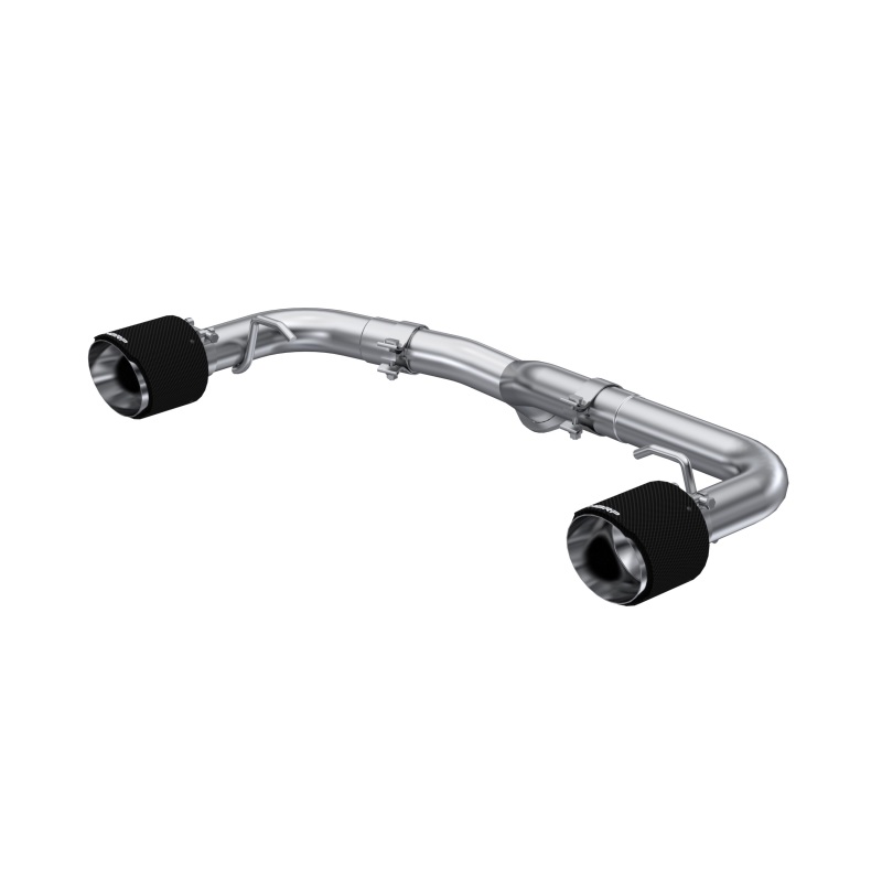 Toyota GR86 Performance Exhaust - Rear - MBRP - Axle Back, Dual Split Rear Exit, 5in Carbon Fiber Tips, T304 Stainless Steel - `22-`27