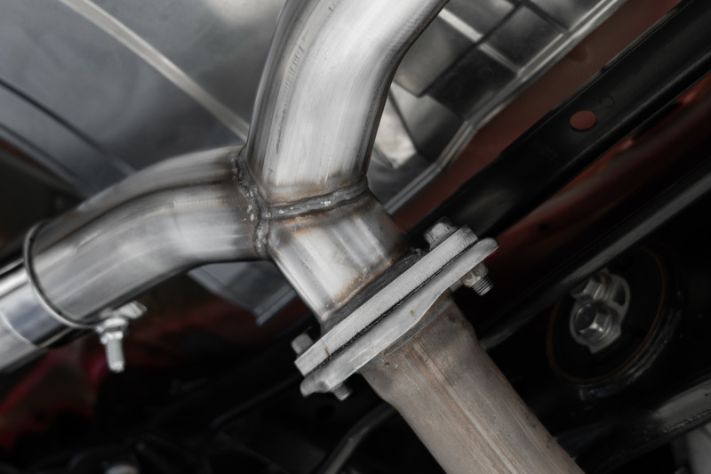 Toyota GR86 Performance Exhaust - Rear - MBRP - Axle Back, Dual Split Rear Exit, 5in Carbon Fiber Tips, T304 Stainless Steel - `22-`27