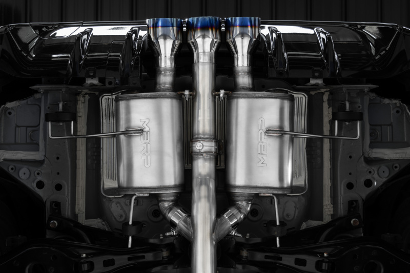 Acura Integra Performance Exhaust - MBRP - Cat Back Triple Center Outlet with Burnt Tips - `24-`27