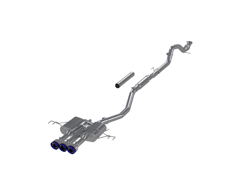 Acura Integra Performance Exhaust - MBRP - Cat Back Triple Center Outlet with Burnt Tips - `24-`27
