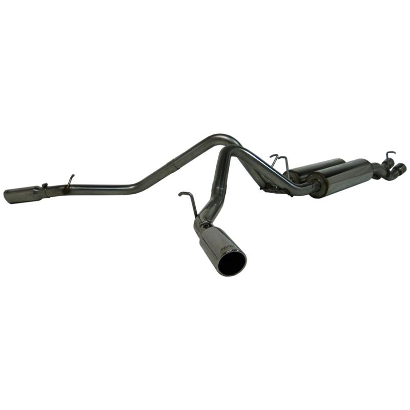 GMC 2500 HD Performance Exhaust - MBRP - Armor Plus Cat Back - Dual Split Side - `03-`07