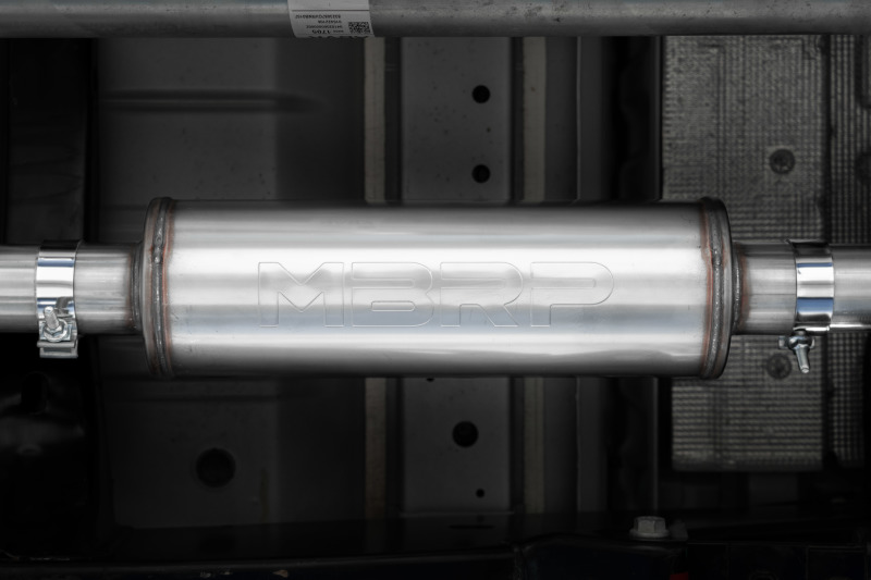 Chevrolet Colorado Performance Exhaust - MBRP - Cat Back, Single Side Exit, Armor BLK Series - Black - `23-`27