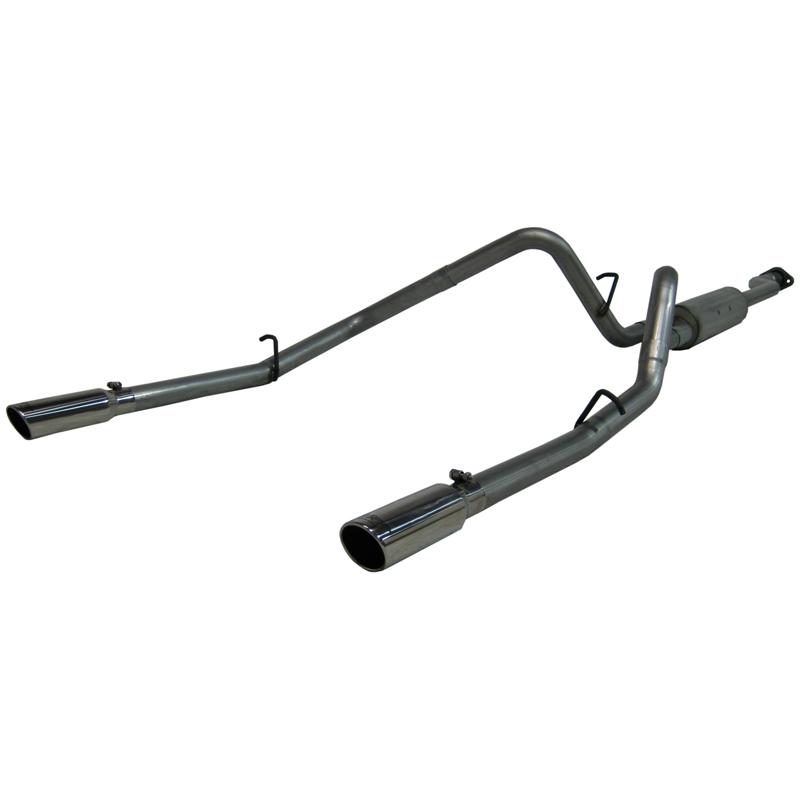 GMC 1500 Classic Performance Exhaust - Dual Split Rear - MBRP - Cat Back, Armor Lite - `03-`07